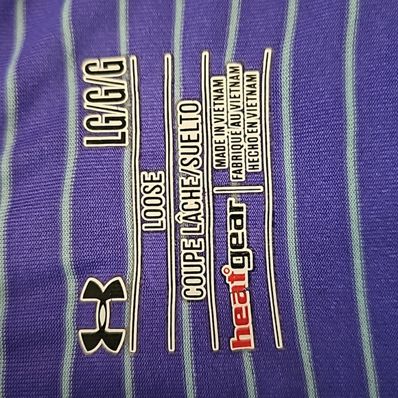 Under Armour Purple Polo Shirt!!! - Picture 11 of 11
